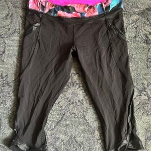 Lululemon capri cropped leggings 12